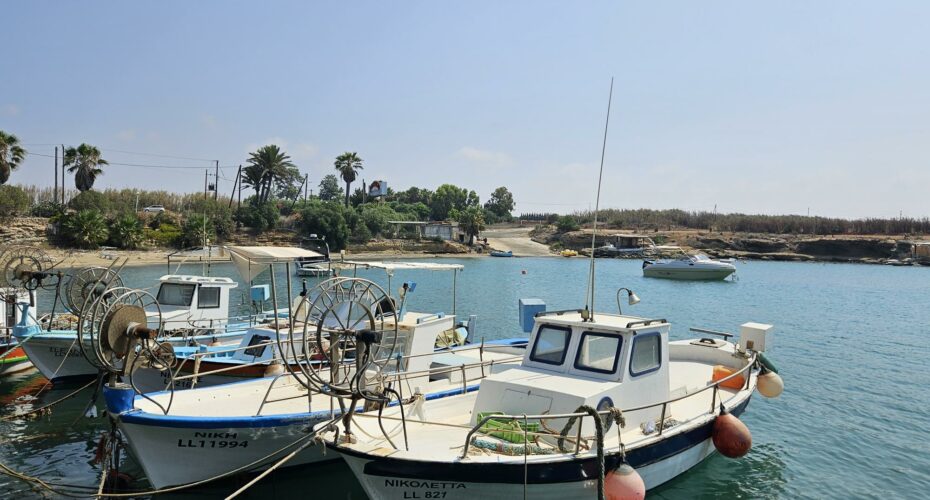 The fishing village in Ormidia