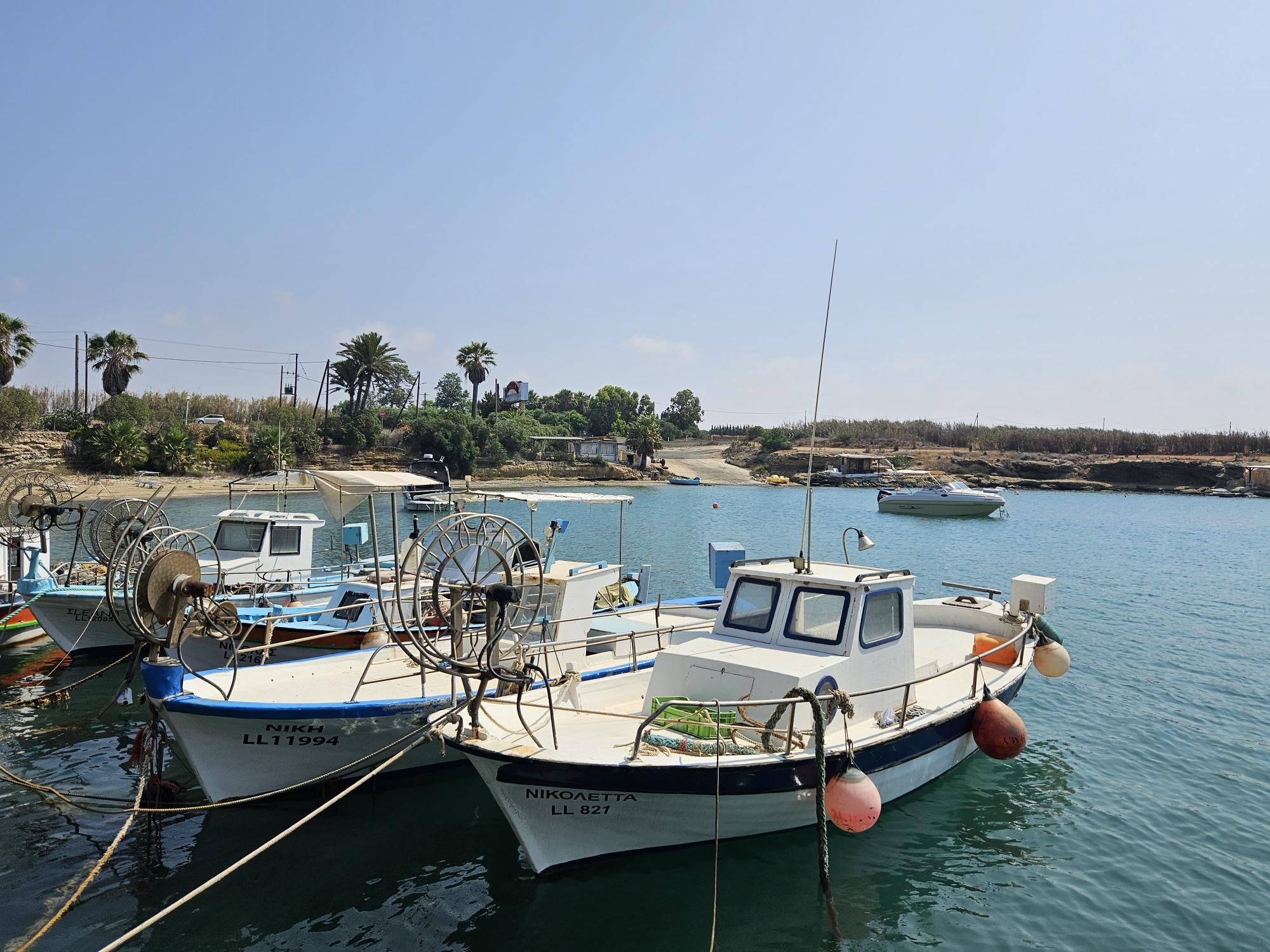 The fishing village in Ormidia